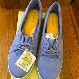 Womens grasshoppers shoes camille chambray size 8W NWT